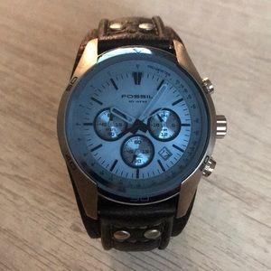 Rare Fossil with blue tinted face